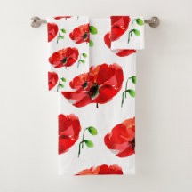 Original Poppy watercolors Spring personalised BTS