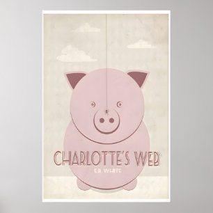 Original Print Reinterpretation of Charlotte's
