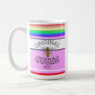 Original Queen Bee Stripes Coffee Mug