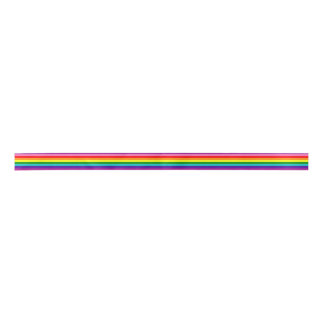 Original Rainbow Pride Flag Satin Ribbon