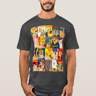 Original Reed Nightstand Paperback Books T-Shirt