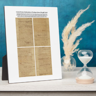 ORIGINAL Rough Draught   Declaration of Plaque