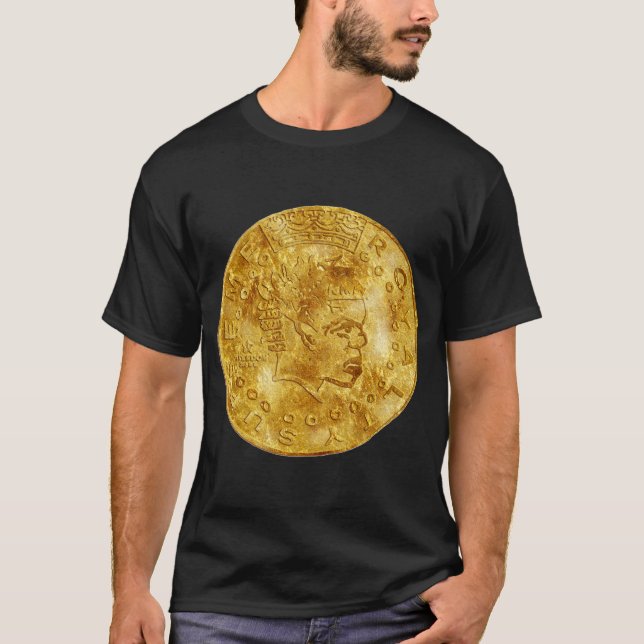 Original Rulers Coin (Gold/ Black) T-Shirt (Front)