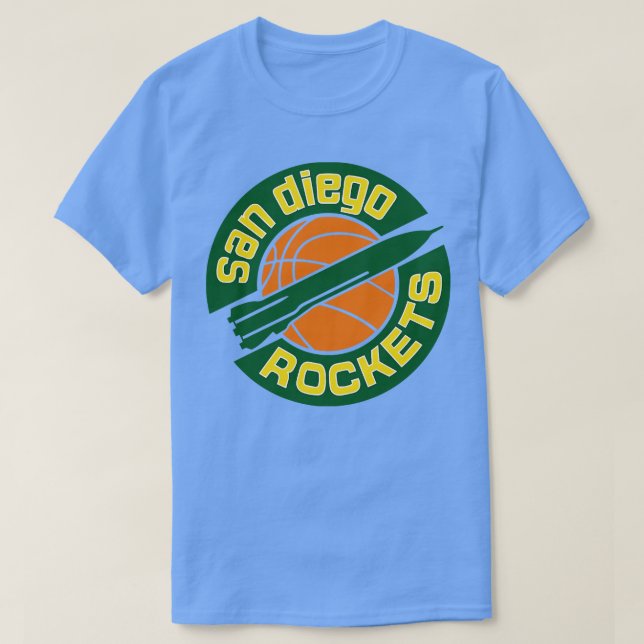 Original San Diego Rockets T-Shirt (Design Front)