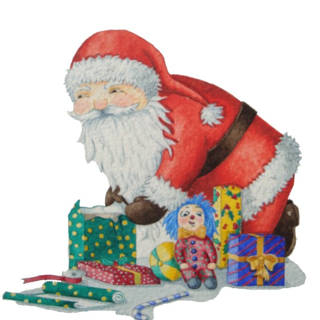 original seasonal design of santa for christmas tie (Creator Uploaded)