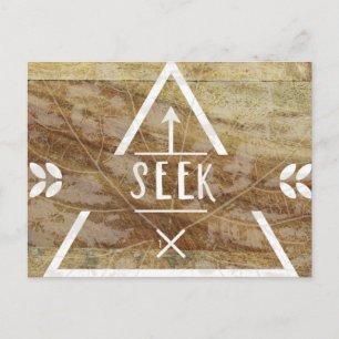 Original SEEK Collection Treasure Hunt Post Card. Postcard