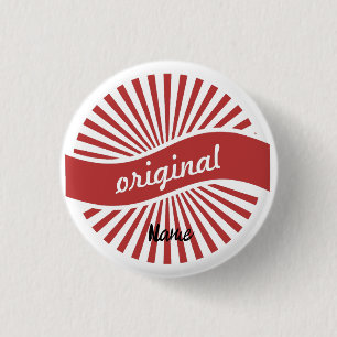 Original Sign Logo Thunder_Cove  3 Cm Round Badge
