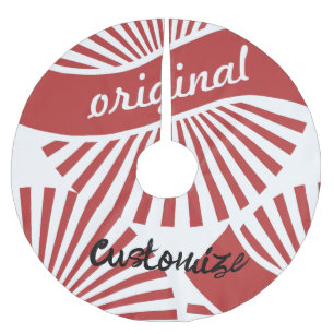 Original Sign Logo Thunder_Cove  Brushed Polyester Tree Skirt