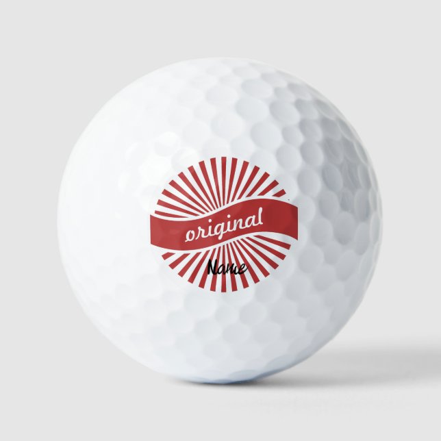 Original Sign Logo Thunder_Cove Golf Balls (Front)