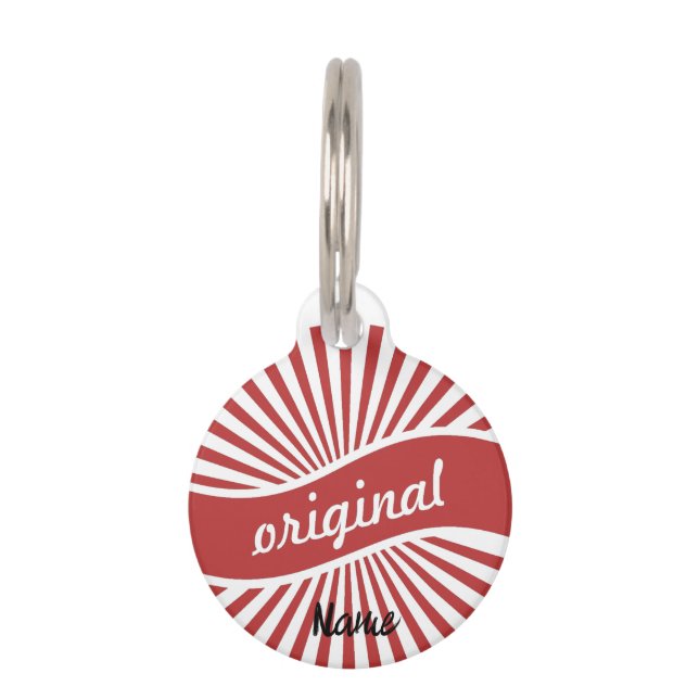 Original Sign Logo Thunder_Cove  Pet Tag (Front)