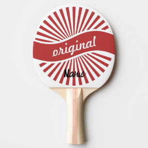 Original Sign Logo Thunder_Cove Ping Pong Paddle