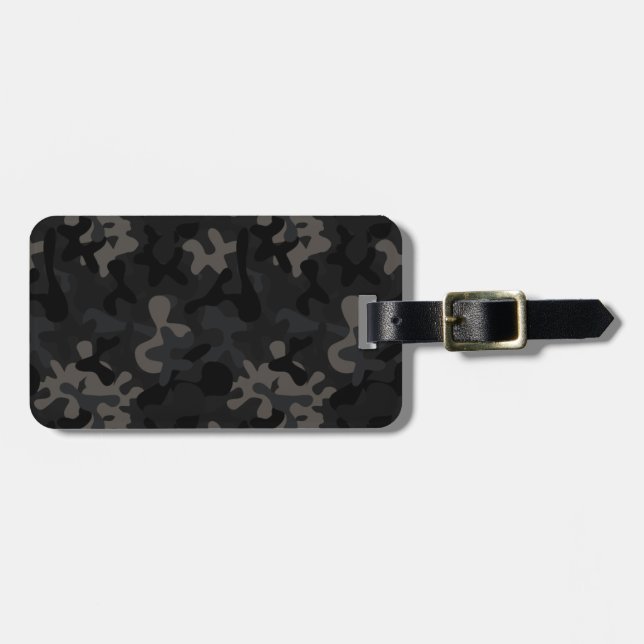 Original Signature Camo Luggage Tag (Front Horizontal)