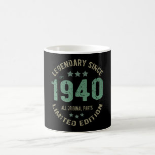Original Since 1940 Vintage Legend Birthday Gift Coffee Mug