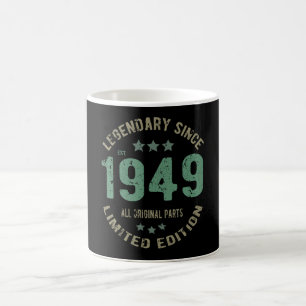 Original Since 1949 Vintage Legend Birthday Gift Coffee Mug