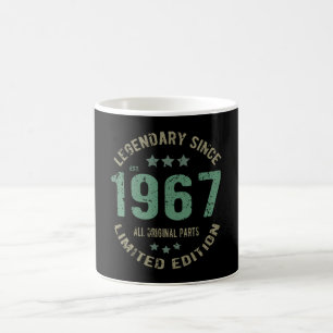 Original Since 1967 Vintage Legend Birthday Gift Coffee Mug