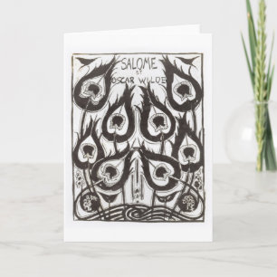 Original sketch for the cover of 'Salome' by Oscar Card