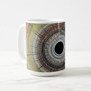 Original spin art coffee mug