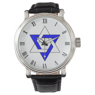 Original Star of David symbol Two colors Watch