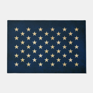 Original stars of United States of America flag Doormat
