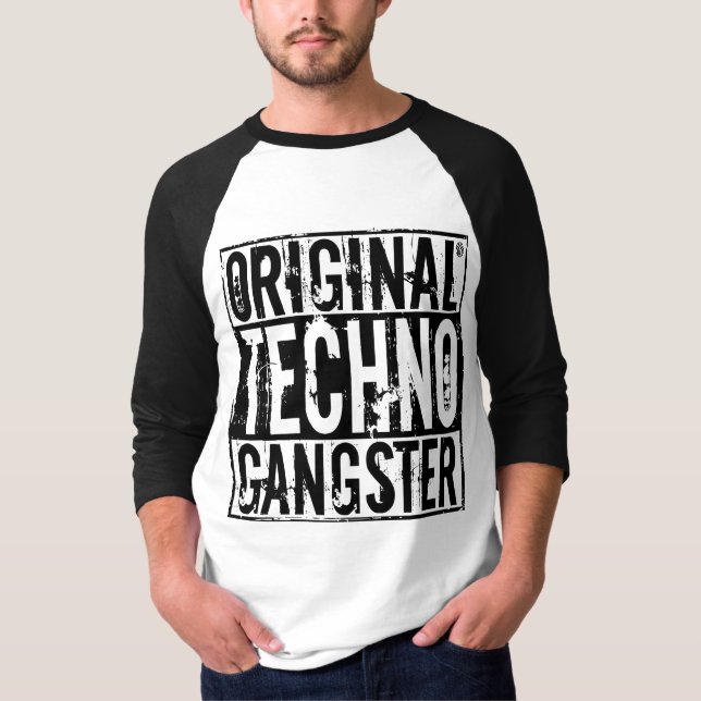 Original Techno Gangster - Mens Shirt (Front)
