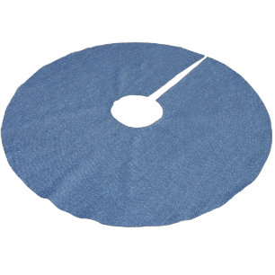 Original textile fabric blue fashion jean denim brushed polyester tree skirt