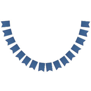 Original textile fabric blue fashion jean denim bunting