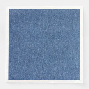 Original textile fabric blue fashion jean denim napkin