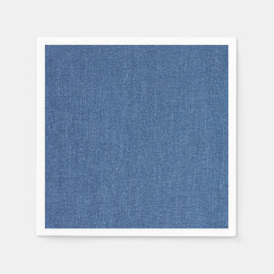 Original textile fabric blue fashion jean denim napkin