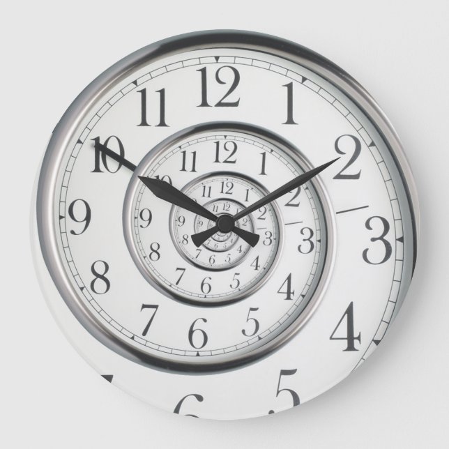 Original Time Abstract Clock (Front)
