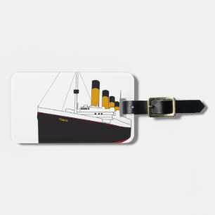 original titanic luggage tag