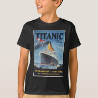 Original titanic vintage poster 1912