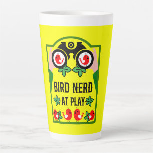 Original Unique Birdwatcher Latte Mug