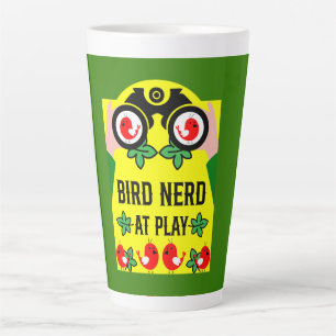 Original Unique Birdwatcher Latte Mug