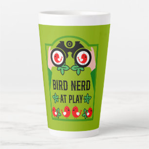 Original Unique Birdwatcher Latte Mug