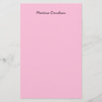 Original Unique Pink Creative Handwriting