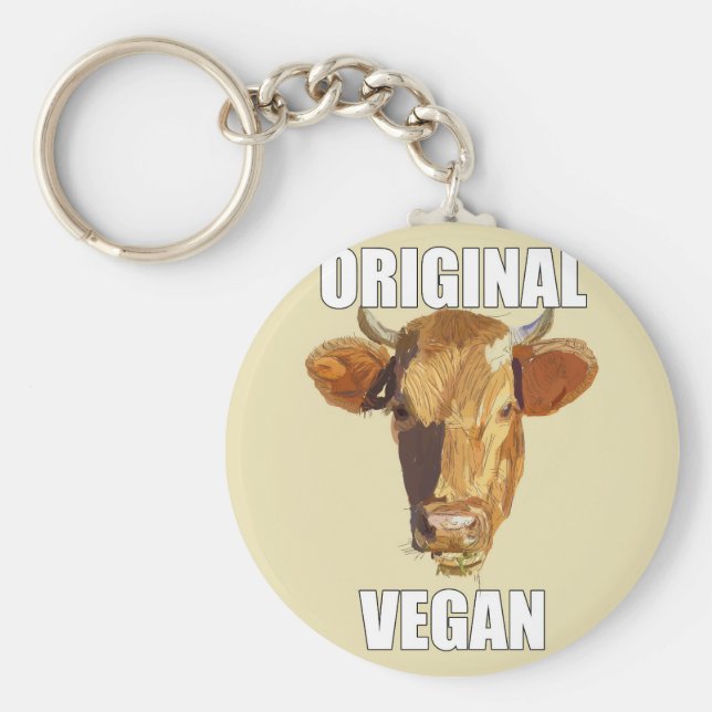 Original Vegan Key Ring (Front)