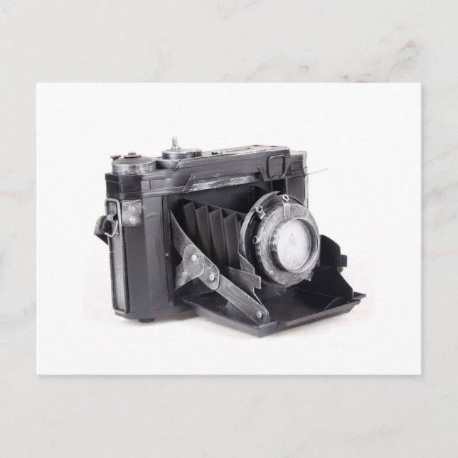 Original vintage camera postcard (Front)