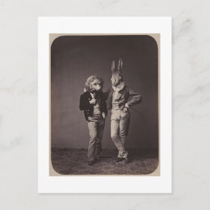 Original vintage halloween's costumes photo 900s postcard