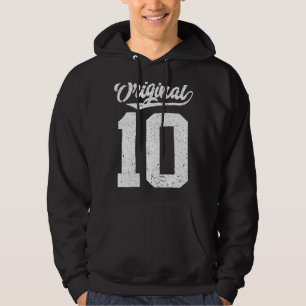 Original Vintage Style Of It´s My 10th Birthday Hoodie