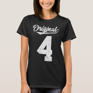 Original Vintage Style Of It´s My 4th Birthday T-Shirt