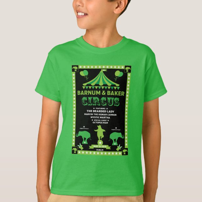 Original Vintages Inspired Circus   T-Shirt (Front)