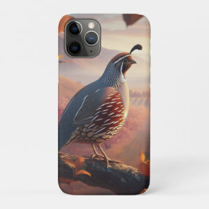 Original Watercolor California Quail Bird Case-Mate iPhone Case