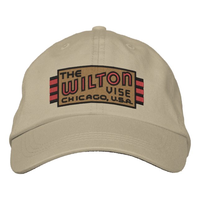 Original Wilton Vice Logo Adjustable Hat (Front)