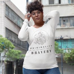 Originality is Brave Positive Affirmation T-Shirt