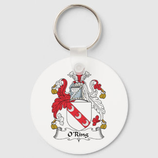 O'Ring Family Crest Key Ring