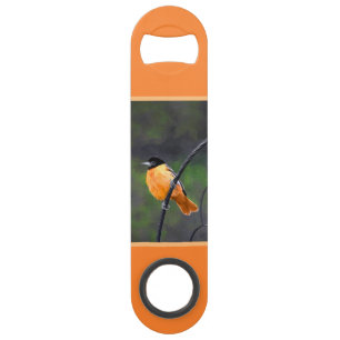 Oriole Painting - Original Bird Art