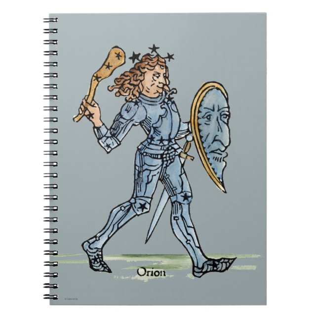 Orion, 1482 spiral notebook (Front)