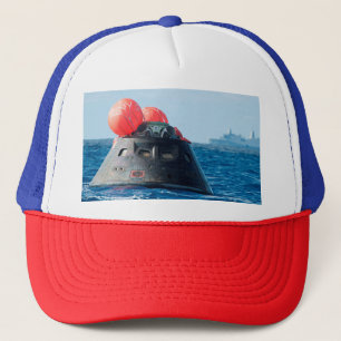 Orion Capsule Spacecraft Ocean Recovery Trucker Hat