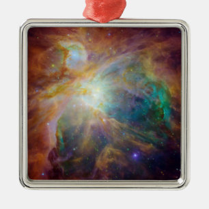Orion in Infrared Metal Tree Decoration