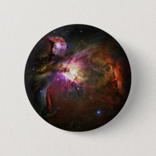 Orion Nebula 6 Cm Round Badge